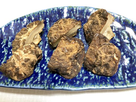 シンプルに♪焼きしいたけ